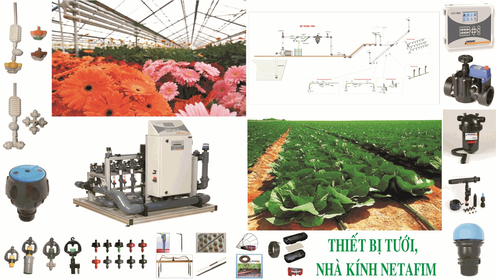Netafim drip irrigation system in Dak Lak – 098 544 2544