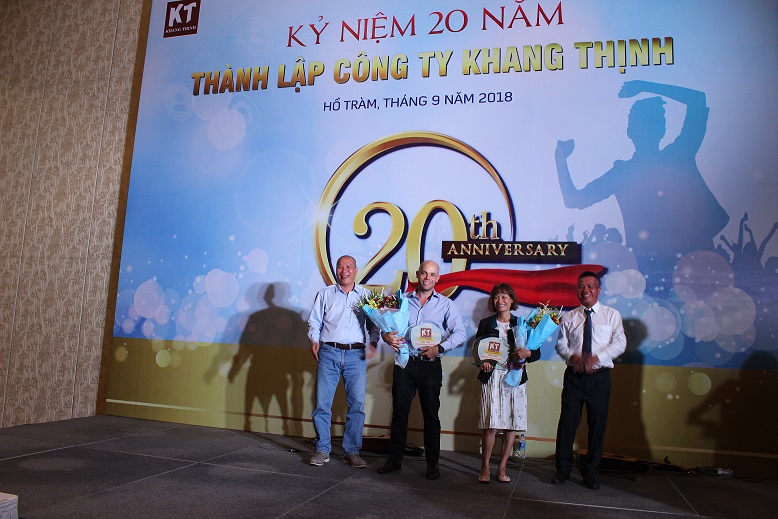 Celebrating the 20th anniversary of Khang Thinh Irrigation Technology Joint Stock Company
