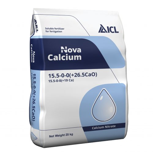 Phân bón Nova Calcium 15.5-0-0+19Ca (Calcium Nitrate) (25kg/bao) - ICL