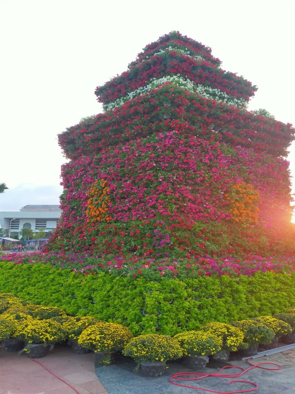 Hệ thống tưới cho Tháp Hoa - Phú Yên