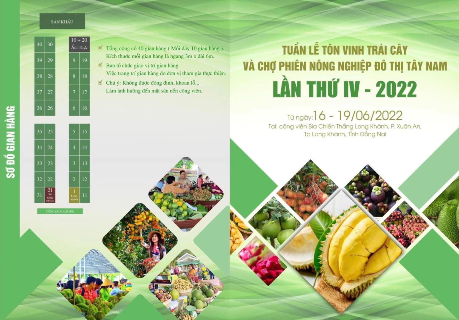Khang Thịnh tham gia tuần lễ tôn vinh trái cây và Chợ phiên nông nghiệp đô thị Tây Nam năm 2022