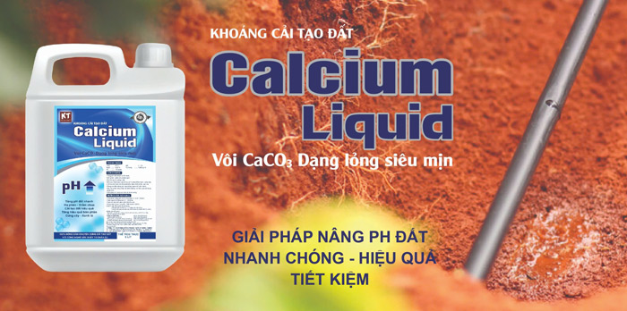 Khoáng cải tạo đất, vôi lỏng CaCO3