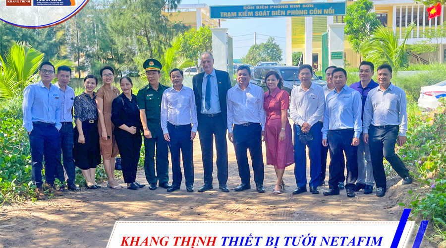 Khang Thịnh tham gia làm việc cùng đoàn đại sứ quán Israel tại Ninh Bình