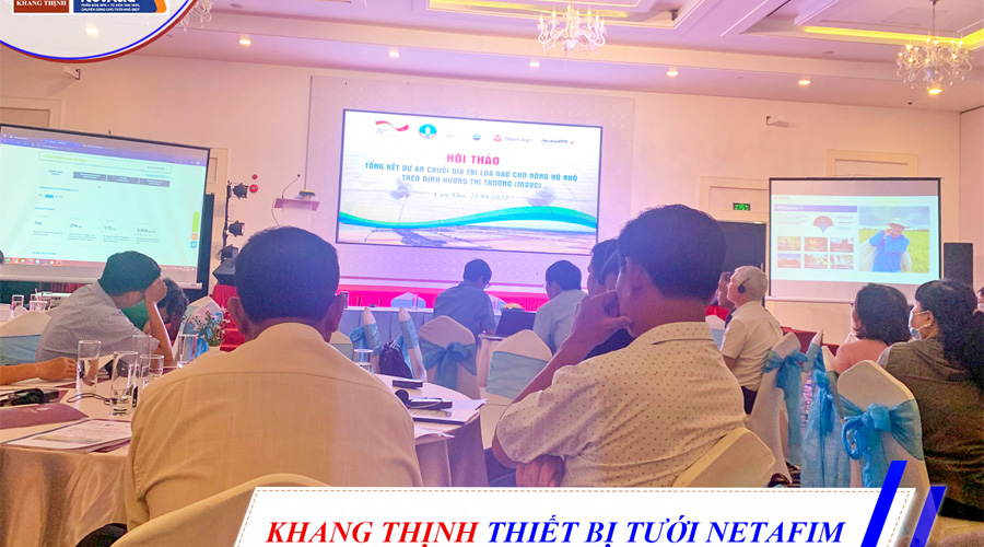 Khang Thịnh tham dự Hội thảo tổng kết dự án ” Chuỗi Giá Trị Lúa Gạo Cho Nông Hộ Nhỏ Theo Định Hướng Thị Trường (MSVC) “