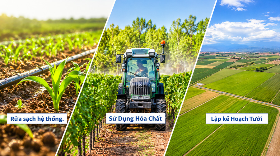 Bảo trì hệ thống tưới nhỏ giọt định kỳ
