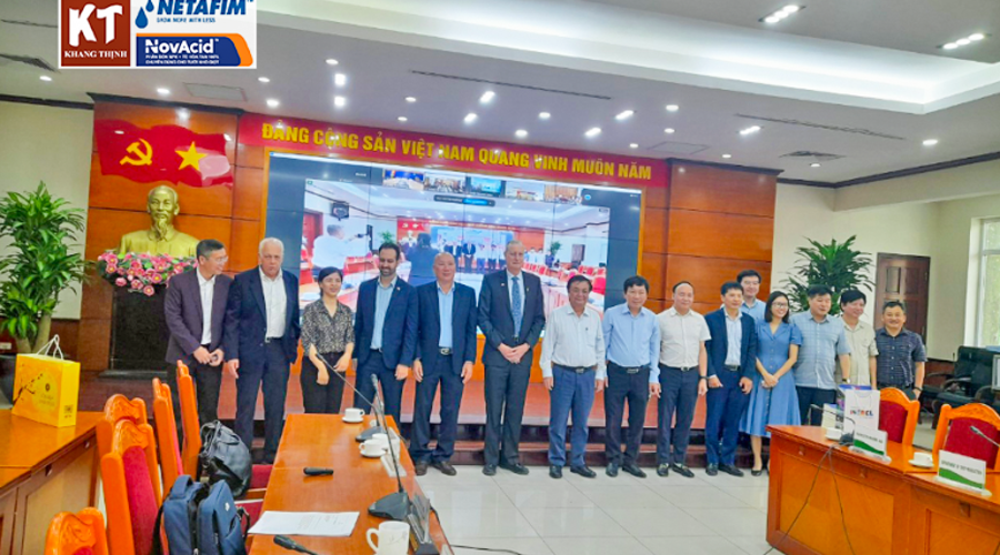 Công Ty Khang Thinh tham dự hội thảo ”chia sẻ kinh nghiệm canh tác trên sa mạc của Israel”