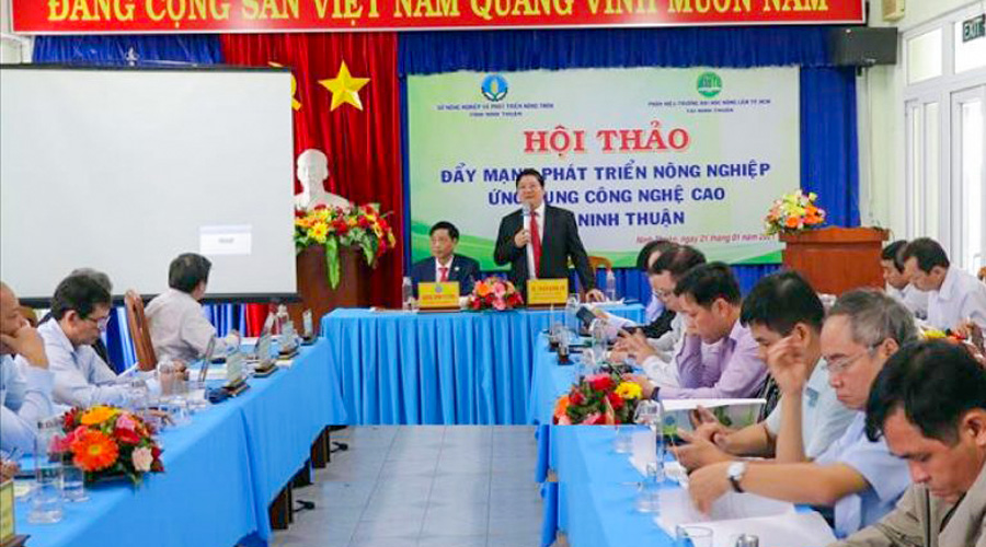 Khang Thịnh tham gia Hội thảo Đẩy mạnh phát triển Nông nghiệp Ứng dụng CNC Tỉnh Ninh Thuận năm 2021