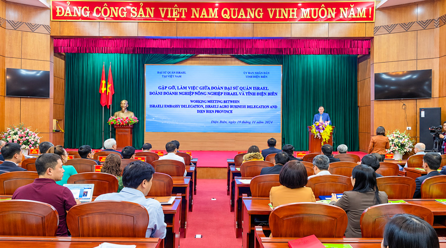Công ty Khang Thịnh tham gia buổi gặp gỡ giữa Đoàn Đại Sứ Quán Israel và Tỉnh Điện Biên